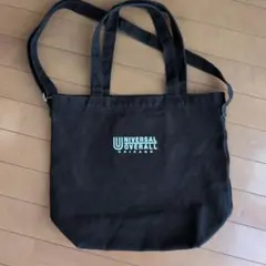 UNIVERSAL OVERALL ブラック トートバッグ