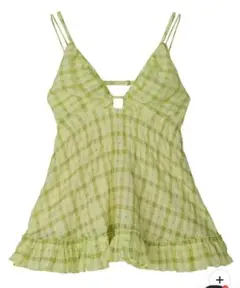 UNEVENNESS CHECK TUNIC TOP 【 ライトブルー 】 - メルカリ