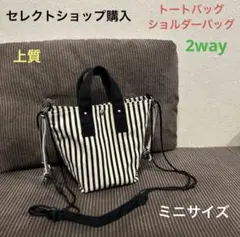 セレクトショップ購入　上質2wayミニバッグ