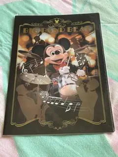 ディズニーシー　BBB ビッグバンドビート　クリアファイル　実写　ピアノちゃん