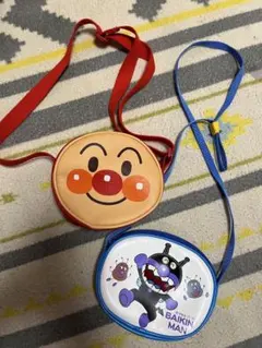 アンパンマン バイキンマン ショルダーバッグ　ポシェット