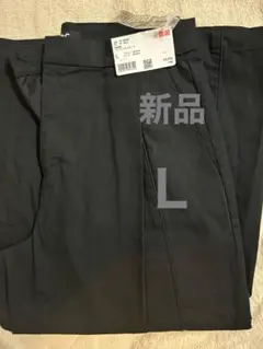 UNIQLO コットンキュロット 09 BLACK L 新品