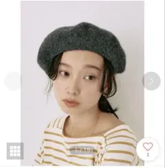 MAGASEEK earth music&ecology ベレー帽