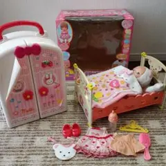 メルちゃん　廃盤　レア　白いクローゼット　デラックスセット　まとめ売り