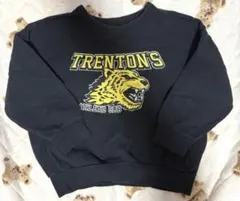 Markey’sトラ柄 黒トレーナー 120