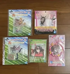 ウマ娘　一番くじ　ばらばら5点セット