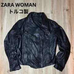 ZARA ライダース リアルレザー