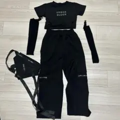 URBAN BLOCKセットアップ 黒
