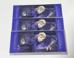 ツイステ 寮服 ヴィル 箔押しビッグクリアカード 3点