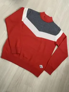 美品 Kolwin ゴルフウェア レディース L ニット セーター オレンジ