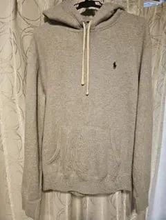 Ralph Lauren【美品✨】Polo　グレー フード付きパーカー