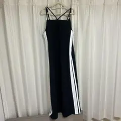 ⭐︎未使用⭐︎ネイビーとホワイトのストライプキャミワンピース