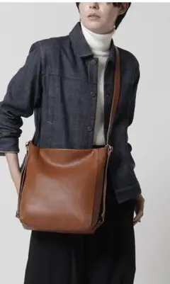 マザーハウス　Kシリーズ　2WAY　バックパック　ショルダーバッグ　キャメル