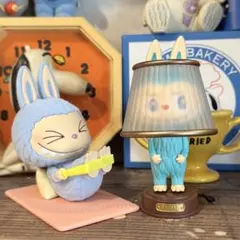 正規品 POPMART Labubu LAZY YOGA LAMP 2個セット