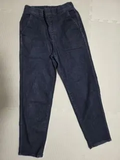 ＊無印良品/イージーパンツ/S/濃紺/レディースのサムネイル