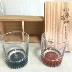 再値下げ　川連蒔絵グラス2個セット