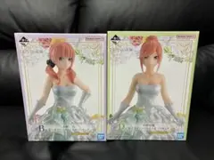 一番くじ　五等分の花嫁 〜五つ子ゲームファイナル〜 二乃&四葉 フィギュアセット