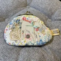 【新品未使用】 mimi hiraoka 花柄ポーチ
