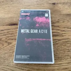 psp METAL GEAR ACID