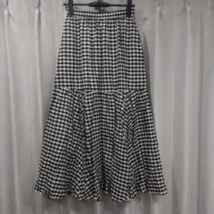 AMERICANHOLIC　ブラック・ホワイトチェック Lサイズ