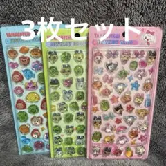 Tamagotchi Jewelry Drop シール 3パックセット