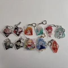 アクリルキーホルダー 12個セット