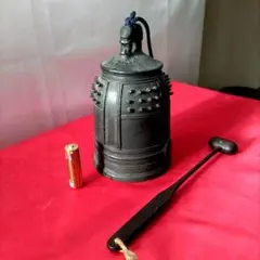 鐘　釣鐘　半鐘　梵鐘　銅製　撞木　半鐘打ち付　約910ｇ　骨董　時代物 2026年最新】半鐘の人気アイテム - メルカリ