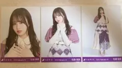 乃木坂46 佐藤璃果 生写真 スペシャル衣装44 3種コンプ