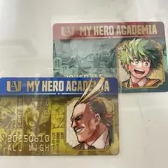 ヒロアカ バースデイコレクションカード 緑谷出久 オールマイト