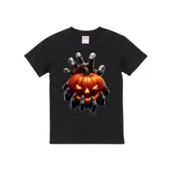 ハイクオリティー Tシャツ ハロウィン かぼちゃ ホラー