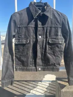 A.P.C ブラックデニムジャケット　2ndタイプ