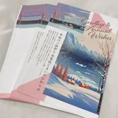 年賀状じまい 葉書 20枚入り 私製 ハガキ