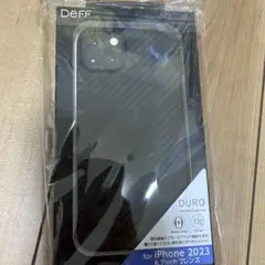 Deff DURO スマホケース ブラック 未使用　iPhone15plus