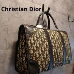 最終値下】モノグラム トロッター ボストンバッグ ディオール Dior 赤