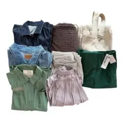 GU・UNIQLO他 レディースM〜L服 8点まとめ売り
