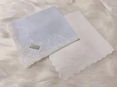 mila schonのレースハンカチ2枚セット