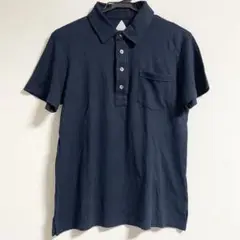 LIDEAL リディアル メンズ半袖ポロシャツT Sサイズ ネイビー