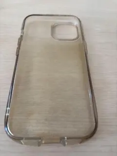 iFace iPhone15用ソフトケース クリアラメ
