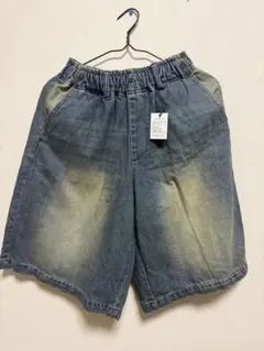 デニム ハーフパンツ