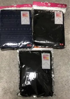 フォロー割 UNIQLOヒートテック　レディース XL 3枚セット　新品未使用