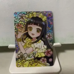 ひみつのアイプリ 映画 入場者特典 つむぎ ゆうじょうさくらツイン イエロー