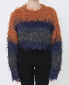 MURUA シャギー　ニット