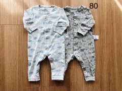 UNIQLO カバーオール2枚セット 80cm