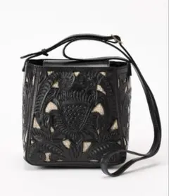 希少✨Carving Tribes 2wayバッグショルダーバッグ 黒 Carving Tribes カービングトライブス ブラック 黒 ミニ