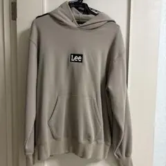 Lee フード付きパーカー Mサイズ ベージュ