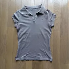 Abercrombie and Fitch ブラウンポロシャツ M
