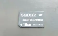 SanDisk memorystick Pro Duo 16G