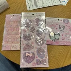 サンリオ マイメロディ・クロミ シールセット 3点 まとめ売り 新品