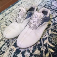 DNA ゴルフシューズ ホワイト/ブルー