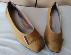 【極美品】フットスキ　 アシックス 　ウォークパンプス　3E　幅広　外反母趾